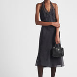 Re-Edition 1995 organza halter dress