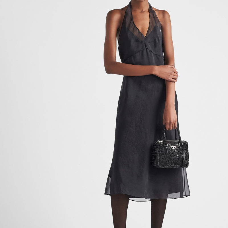Re-Edition 1995 organza halter dress