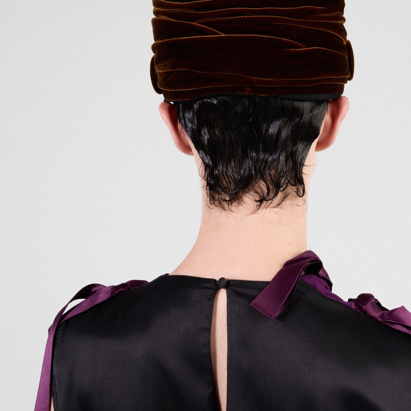 Sablé dress with bows