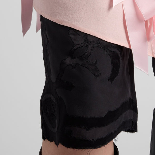 Sablé dress with bows