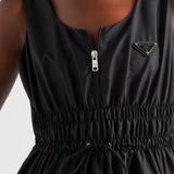 Light Re-Nylon sleeveless dress