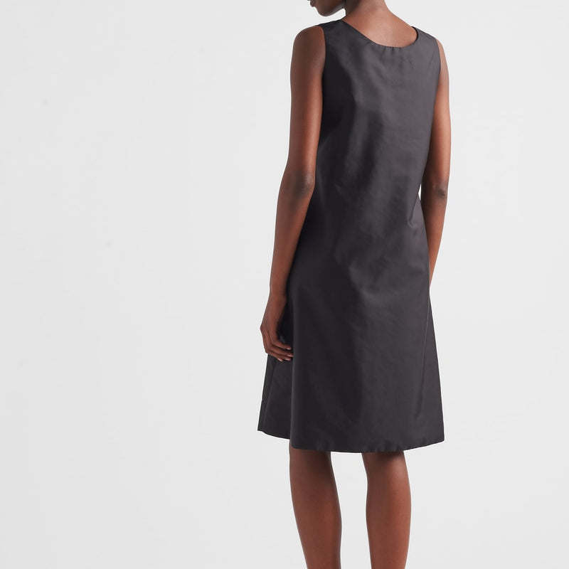 Light Re-Nylon sleeveless dress
