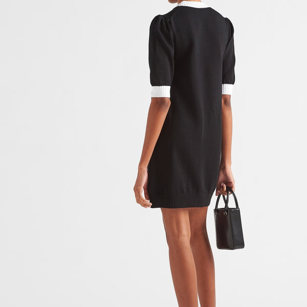 Cotton mini-dress