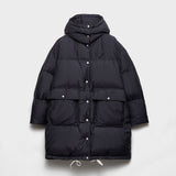 Soft canvas down parka
