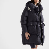 Soft canvas down parka