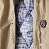 Medium-weight old Panama cotton down jacket