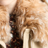 Medium-weight old Panama cotton down jacket