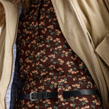 Medium-weight old Panama cotton down jacket