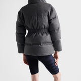 Loden down jacket