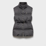 Loden down vest