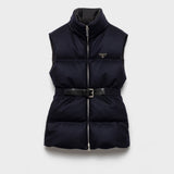 Loden down vest