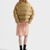 Medium-weight technical fabric down jacket