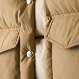 Medium-weight technical fabric down jacket