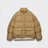 Medium-weight technical fabric down jacket
