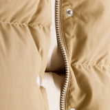 Medium-weight technical fabric down vest