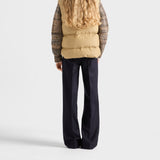 Medium-weight technical fabric down vest