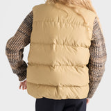 Medium-weight technical fabric down vest