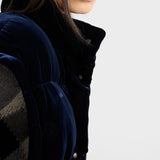 Velvet down jacket