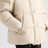 Technical fabric down jacket