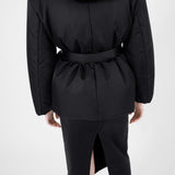 Re-Nylon hooded down jacket