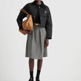 Light Re-Nylon cropped jacket