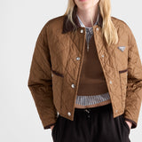 Light Re-Nylon cropped jacket