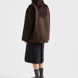 Canvas blouson jacket