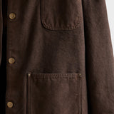 Canvas blouson jacket