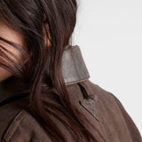 Canvas blouson jacket