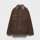 Canvas blouson jacket