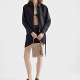 Kid mohair blouson jacket