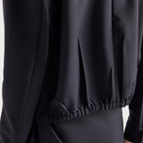 Kid mohair blouson jacket