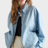 Old gabardine blouson jacket