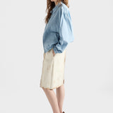 Old gabardine blouson jacket