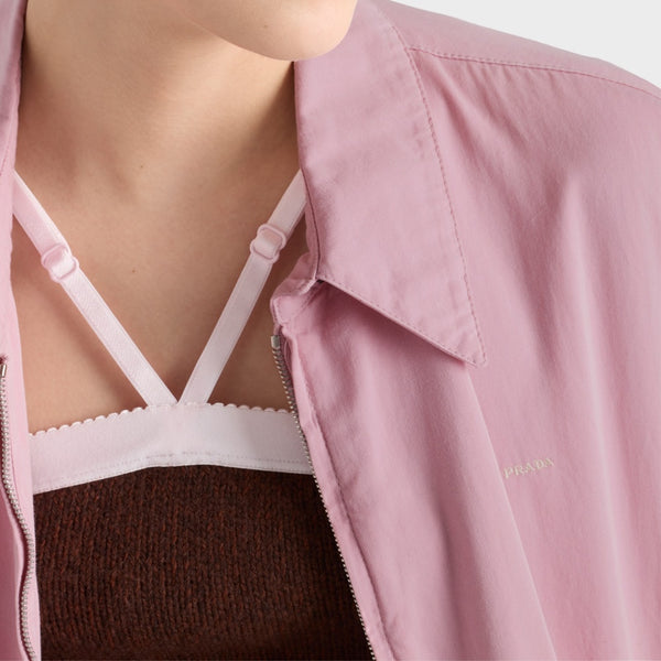 Old gabardine blouson jacket