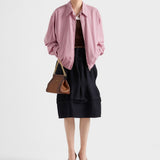 Old gabardine blouson jacket