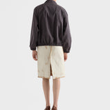 Old gabardine blouson jacket