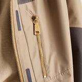 Technical fabric blouson jacket