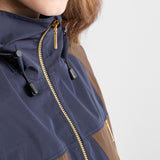 Technical fabric blouson jacket