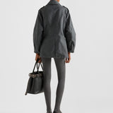 Old cotton safari jacket