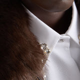 Canvas blouson jacket