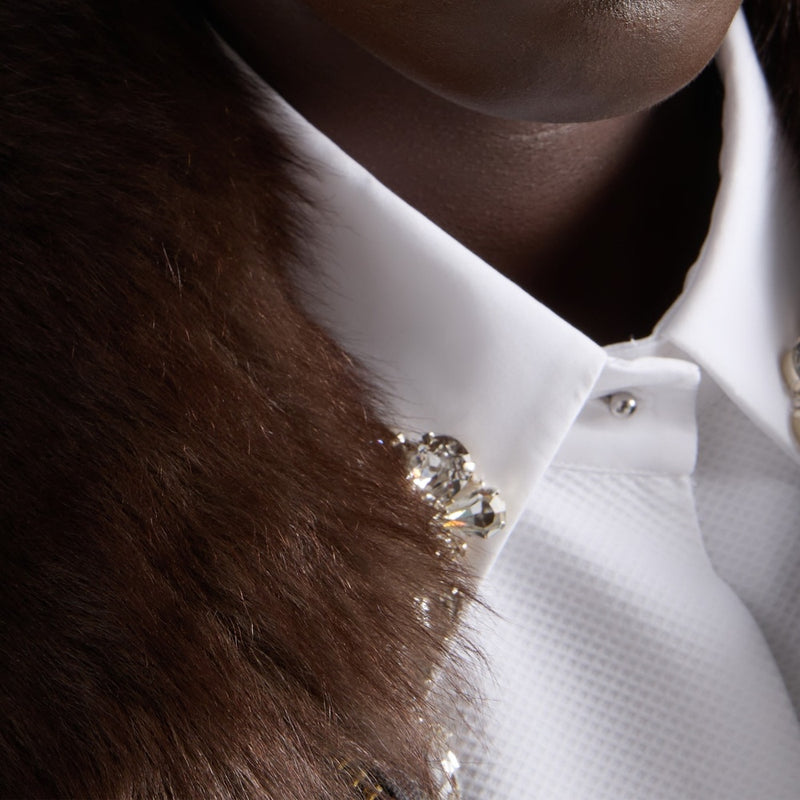 Canvas blouson jacket