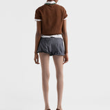 Wool and cashmere crew-neck sweater