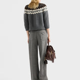 Wool and cashmere cardigan