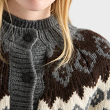 Wool and cashmere cardigan