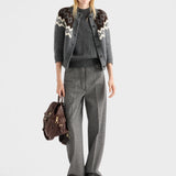 Wool and cashmere cardigan