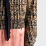 Wool and cashmere crew-neck sweater