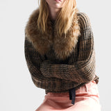 Wool and cashmere crew-neck sweater