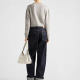 Wool and cashmere crew-neck sweater