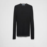 Superfine wool crew-neck sweater